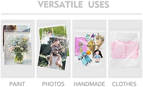 50 Pack 11x14 Inch Acid-Free Crystal Clear Plastic Sleeves for Art Prints - Image 6
