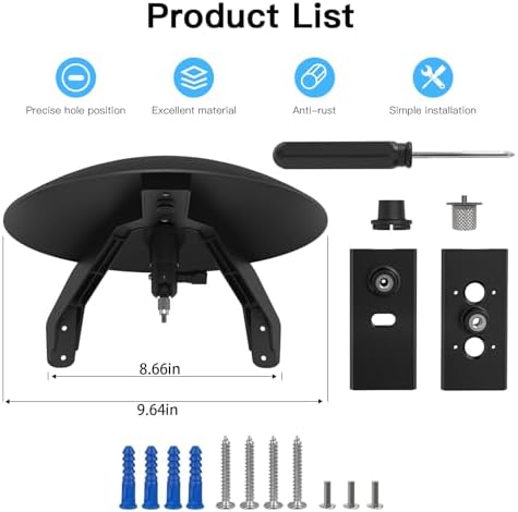 HOLACA Universal Sun Rain Shade Camera Cover for Outdoor Security Camera - Image 2
