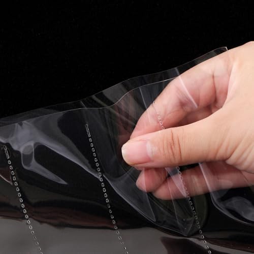 25 Pcs 35mm Film Negative Sleeves Film Negative Storage Presentation Materials 35mm Size Negative Pages Holds Seven Strips of Six Frames Help You Collect and Organize Film - Image 4