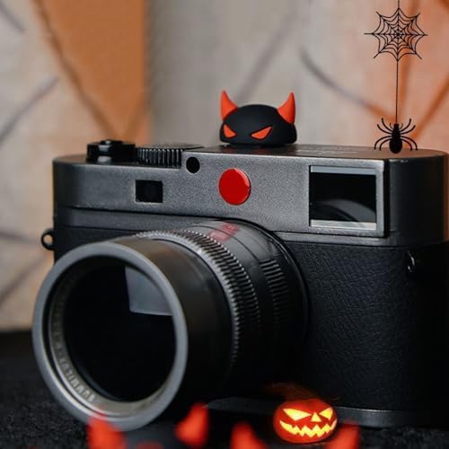 2 Pcs Camera Hot Shoe Boot Cover Cap Protector for Sony Canon Nikon Fuji (Devil) - Image 3