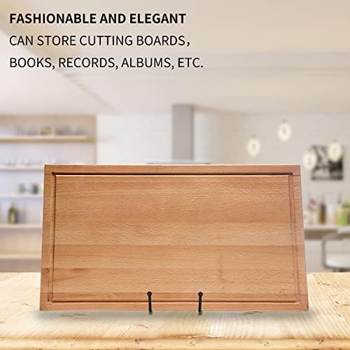 Decolore 8 Inch 3 Pack Black Metal Plate Holder Display Stands for Picture, Decorative Plate, Book, Photo Easel, Artistic Work - Image 6