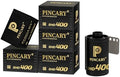 ISO 400 SHD400 Black and White 35mm Film, Balanced Latitude for Editorial Workflow, Scan Friendly Hand-Offs for Portraits on 35mm Film Camera, DX 24x36mm, 36EXP - 6 Pack by Pincary