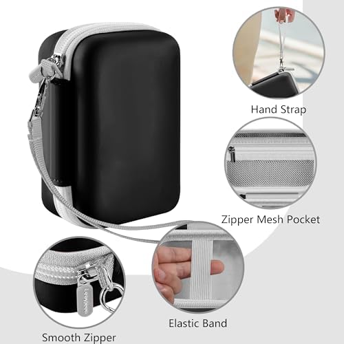 Leayjeen Vlogging Camera Case for Duluvulu/VJIANGER/Gavonde - Black - Image 4
