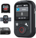 TELESIN T13 Waterproof Wireless Remote Control for GoPro | Color LCD Dispaly, Smart Controller with Wrist Strap Compatible with Go Pro 13 12 11 10 9 8 Black Max Mini Action Camera Accessories by telesin