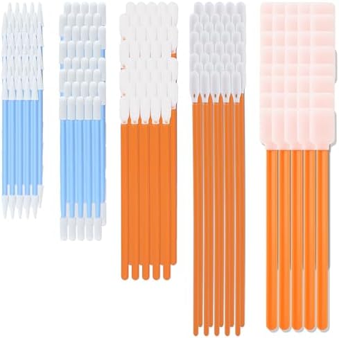 AAwipes Foam Tip Cleaning Swab Kit (5 Types, 500 Pack) Cleanroom Sponge Stick Foam Swab Bundle for Printer, Painting, Gun, Optics Lens,Camera Industry Use (FC501) by AAWipes