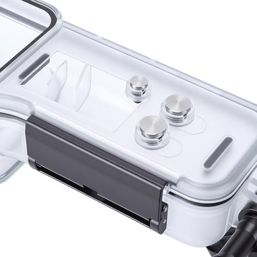 Zopsc Water Proof Housing Shell IPX8 50m 164ft Compatible with Action Camera with High Transmission Glass Lens for Diving Snorkeling Surfing - Image 6