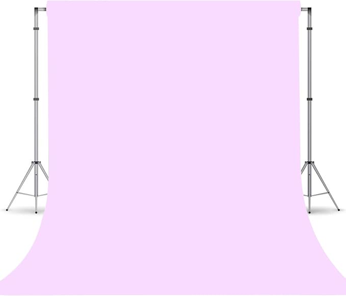 Light Purple Photography Backdrop for Photoshoot, Fabric 5x7ft | Versatile Studio Photo Backgrounds, Non Reflective, Easy to Use, for Portraits, Product, Party, Video Creation by TERSUM