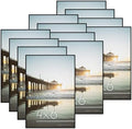 Americanflat 4x6 Picture Frame 12-Pack - Black by Americanflat