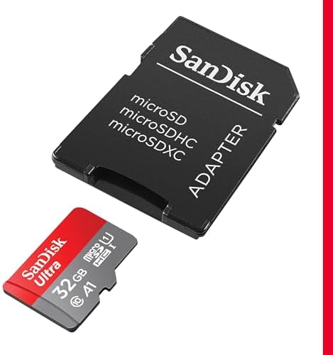 SANDISK 32GB Ultra microSDHC UHS-I Memory Card with Adapter - 120MB/s, C10, U1, Full HD, A1, Micro SD Card - SDSQUA4-032G-GN6MA - Image 2