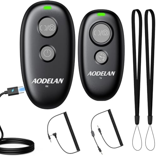 for Fujifilm Rechargeable Camera Remote Control Wireless Shutter Release by AODELAN