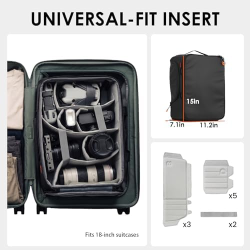 TARION Medium Camera Insert Bag Quick Access DSLR Inner Case Organizer M - Image 3