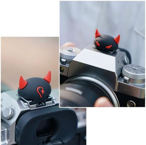 2 Pcs Camera Hot Shoe Boot Cover Cap Protector for Sony Canon Nikon Fuji (Devil) - Image 6