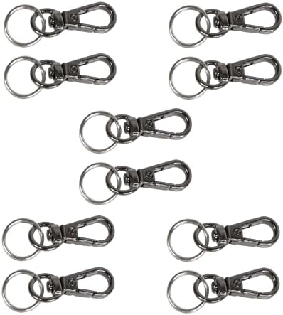Foto&Tech Small Quick Release Adapter Clip for Camera with Round Lugs for Camera Strap, 33lb Breaking Force (5 Set, Gray) by FOTO%26TECH