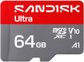 SANDISK 64GB Ultra microSD UHS-I Card - Up to 145MB/s Read Speed, Full HD Video, V10, U1, C10, A6 - SDSQUJQ-064G-GZ6MA by Unknown