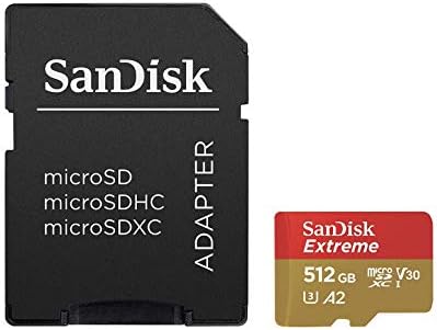 SanDisk 512GB Extreme microSDXC UHS-I Memory Card with Adapter - Up to 160MB/s, C10, U3, V30, 4K, A2, Micro SD - SDSQXA1-512G-GN6MA - Image 4