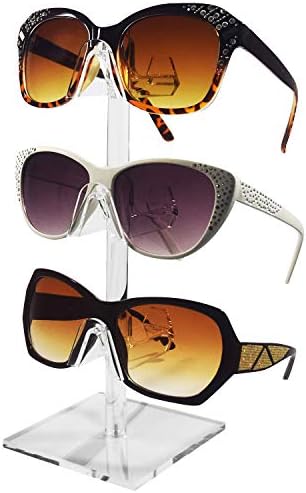 MOOCA 2-Piece Acrylic Eyewear Display Stand, Holds 6 Frames - Image 5