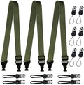 3 Pack Adjustable Shoulder Strap, iPad Strap Nylon Neck Lanyard by Gowjaw