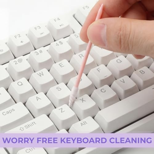 Chinco 200 Pcs Cleaning Swabs 2.56'' Sponge Tip Swabs Sticks Multicolor - Image 4