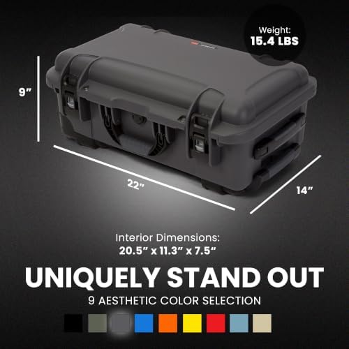 NANUK 935 Pro Photo Kit Camera Case, Waterproof Wheeled Hard Case, Carry-On - Image 6