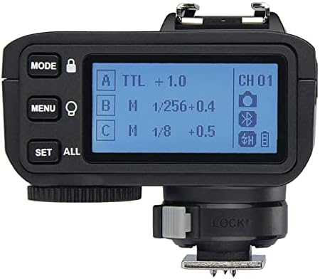 Godox X2T-N 2.4G Wireless Flash Trigger Compatible with Nikon Camera i-TTL HSS1/8000s HSS, with 5 Group Buttons, Bluetooth Connection - Image 3