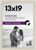 Americanflat 13x19 Picture Frame with Shatter-Resistant Glass - Signature Collection - Gallery-Style Frames Made of Engineered Wood - Photo Frame for Wall Display - Light Wood by Americanflat