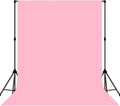 Pink Photo Backdrop Fabric Professional Background 10x10ft Valentine's Day | Seamless Design eliminates Wrinkle Portrait Photography Wedding Dark Theme Decorations by MIZSYE