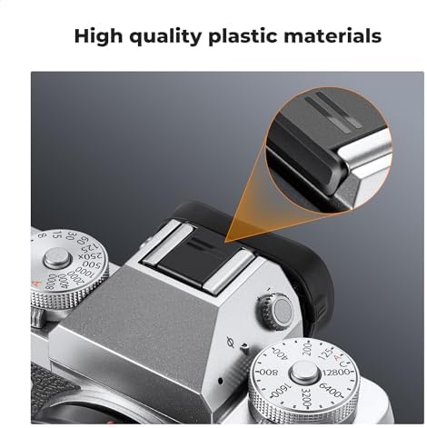 K&F Concept Hot Shoe Cover, 6-Pack Universal Camera Hot Shoes Cap for Canon Nikon Sony DSLR, SLR, Mirrorless Camera, ABS Hot Shoe Protector - Image 3