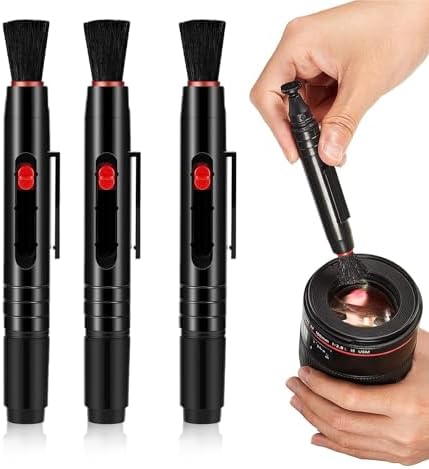 3 Pcs Lens Pen Brush Kit for Cleaning Camera Lenses and Screens Multifunction Lenspen for Photography Optics Screen and Lens Cleaning Tools for SLR and Other Devices by Unknown