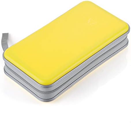 alavisxf xx CD Case, 96 Capacity Hard Plastic Organizer Wallet for Car - Image 5