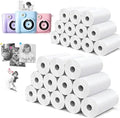 24 Rolls Kids Camera Paper Roll Refill Compatible with Most Instant Print Cameras for Kids BPA Free （2.24"x0.98" ） by Unknown
