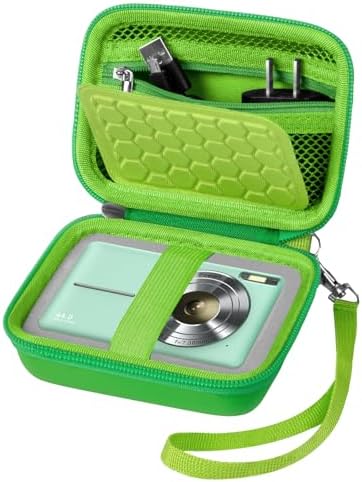 Comecase Digital Camera Case for Kodak PIXPRO FZ45 FZ55, Grass Green by COMECASE