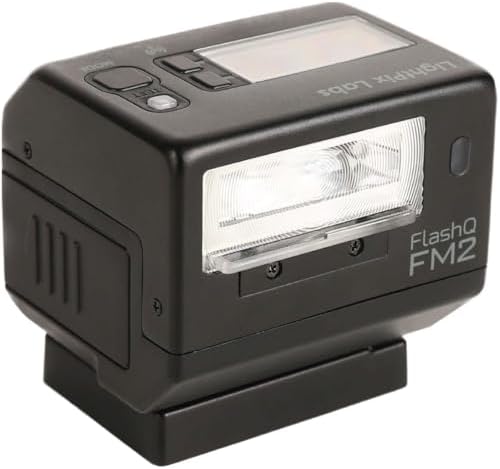 FlashQ FM2 TTL Flash for FUJIFILM, Black by LightPix+Labs