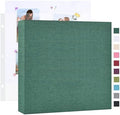 Mublalbum 10x10 Inch 3 Ring DIY Scrapbook Photo Album 40 Pages, Dark Green by Mublalbum