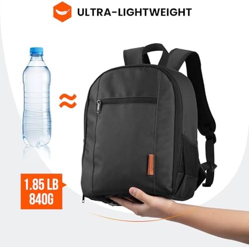 TARION Small Camera Backpack for Photographers Compact 12L Black TB-S - Image 6