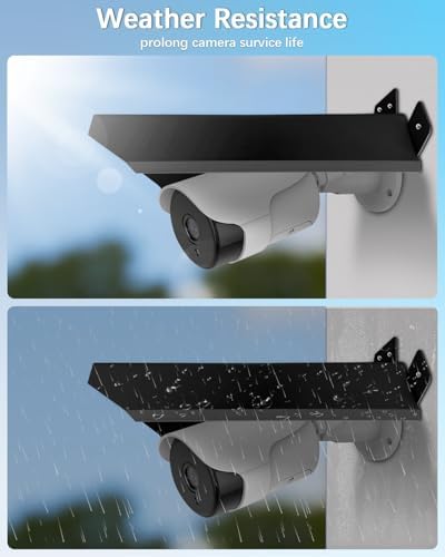 Universal Security Camera Cover Sun Rain Shield - Image 2