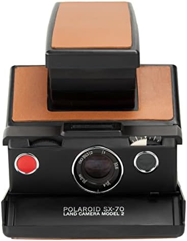 Polaroid SX-70 Land Camera Model 2 – Black Edition | Refurbished Folding SLR Instant Camera | Manual Focus | Uses SX-70 Film (Renewed) by Amazon+Renewed
