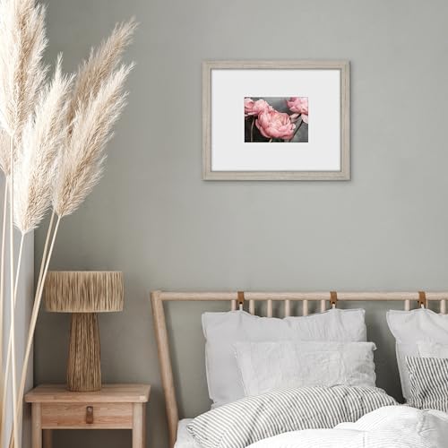 Americanflat 11x14 Picture Frame - Matted to 5x7 - Driftwood - Image 7