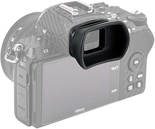 JJC KIWIFOTOS Ergonomic Long Camera Eyecup for Nikon Z50, Nikon Z50 Eye Cup, Z50 Eye Piece viewfinder, Replaces Nikon DK-30 Eyecup, Soft Silicone, 49.9X33.1X21.9mm - Image 7