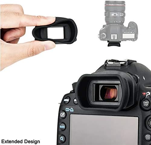 JJC Eg Eyecup Viewfinder for Canon 5D Mark IV III II 7D Mark II, 2-Type - Image 7