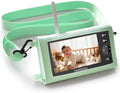 HelloBaby 5" Green Baby Monitor Case - Compatible with HB6550 Monitor, Waterproof-Resistant Green Travel Case with Carrying Strap - Scratch-Resistant Storage for Portable Baby Monitoring by HelloBaby
