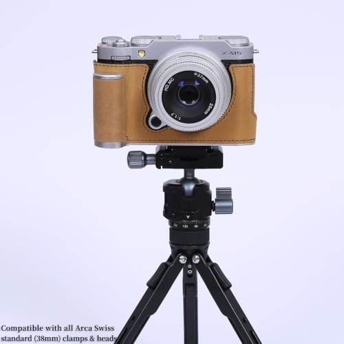 Camera Genuine Leather Half Case ，Compatible with FUJIFILM X-M5 XM5 - Image 7