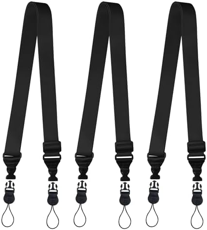3 Pack Adjustable Shoulder Strap, iPad Strap Nylon Neck Lanyard by Gowjaw