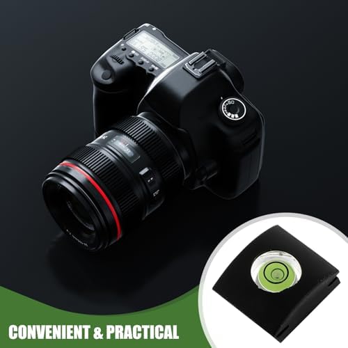 Hot Shoe Protector Cover Spirit Level for Camera Flashlight 5pcs Plastic Hot Shoe Mount Protectors for Stable Photography Essential Accessory for DSLR Users - Image 3