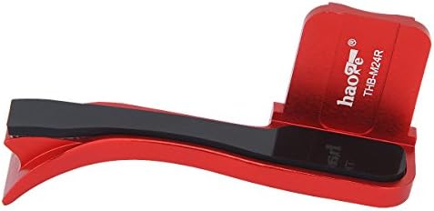 Haoge THB-M24R Metal Hot Shoe Thumb Up Rest Hand Grip for Leica M Typ240 M240, M-P Typ 240 M240P, M Typ262 M262, M-D Typ 262 Camera Red - Image 6