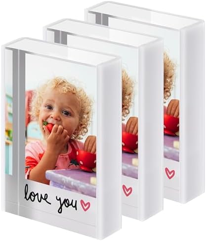 WINKINE Mini Polaroid Frame 2x3, Instax Picture Frames for Fujifilm Instax Mini 12/41/99 Camera Film, Tabletop Polaroid Frame for Photos, Small Picture Display Holder for Instant Photo by WINKINE