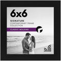 Americanflat 6x6 Picture Frame - Engineered Wood - Black by Americanflat