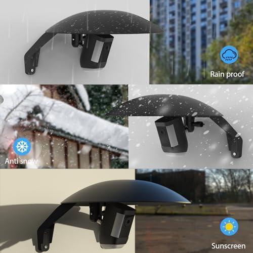 HOLACA Universal Sun Rain Shade Camera Cover for Outdoor Security Camera - Image 3