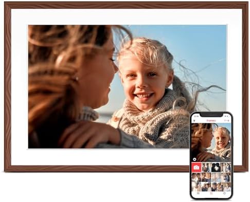 Frameo 10.1 Inch Smart WiFi Digital Picture Frame, Photo Frame Electronic by Pastigio