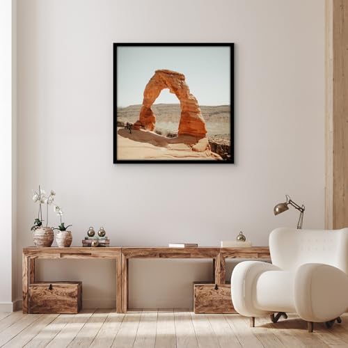 Americanflat 36x36 Poster Frame - Engineered Wood - Black - Image 6