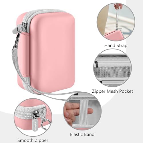 Leayjeen Vlogging Camera Case for Duluvulu/VJIANGER/Gavonde - Pink - Image 4